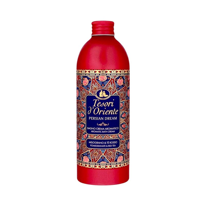 Kremowy płyn do kąpieli Persian Dream Granat i Czerwona Herbata Tesori d'Oriente 500 ml