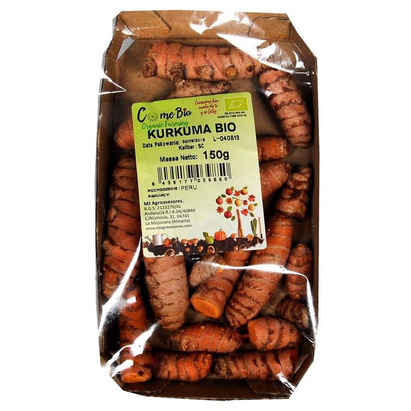 BIO Kurkuma korzeń Owoce  Auchan 125 g
