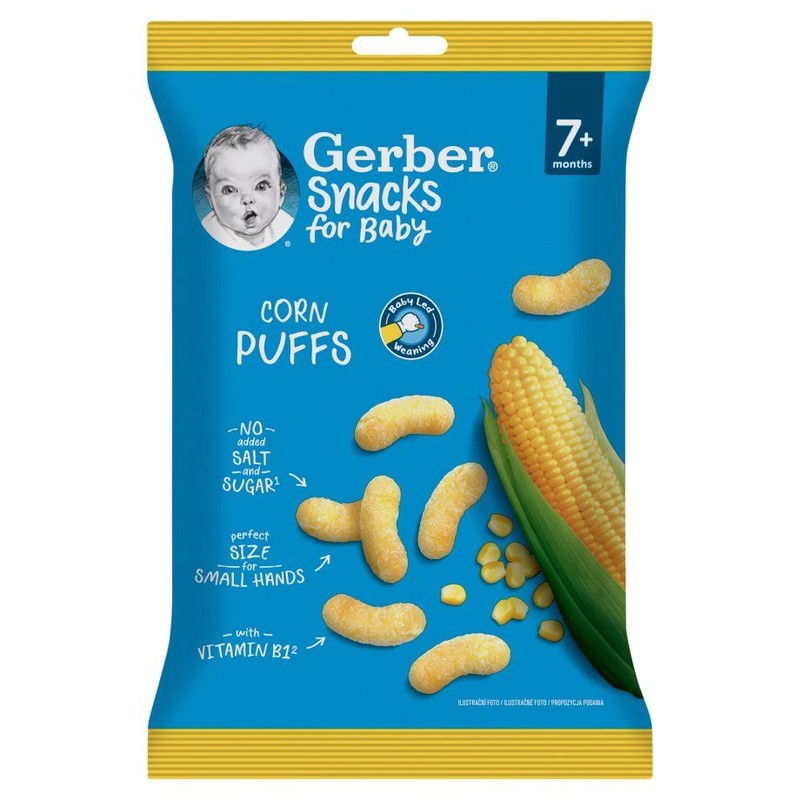 Chrupeczki kukurydziane Gerber 28 g