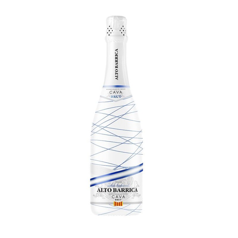 Wino hiszpańskie białe musujące Cava alk. 11,5% obj. Alto Barrica  750 ml