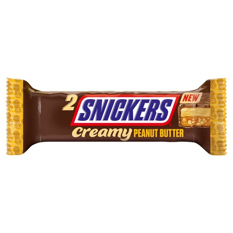Baton z nadzieniem masła orzechowego Snickers 36,5 g