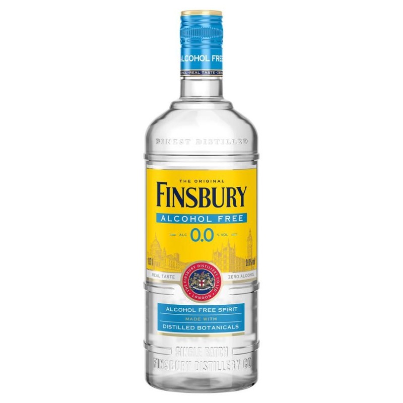 Gin bezalkoholowy The Original alk. 0,0% obj. Finsbury 700 ml