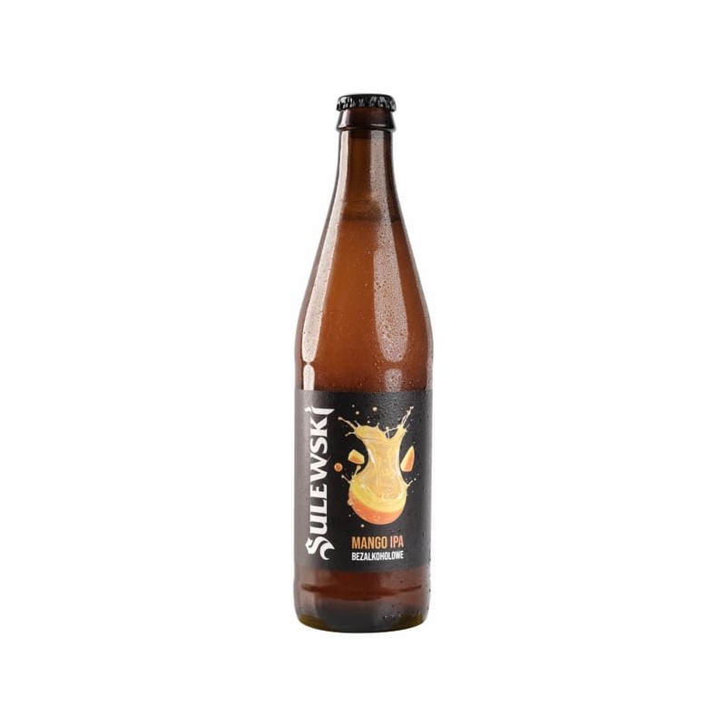 Piwo bezalkoholowe Mango IPA alk. do 0,5% obj. Sulewski 500 ml
