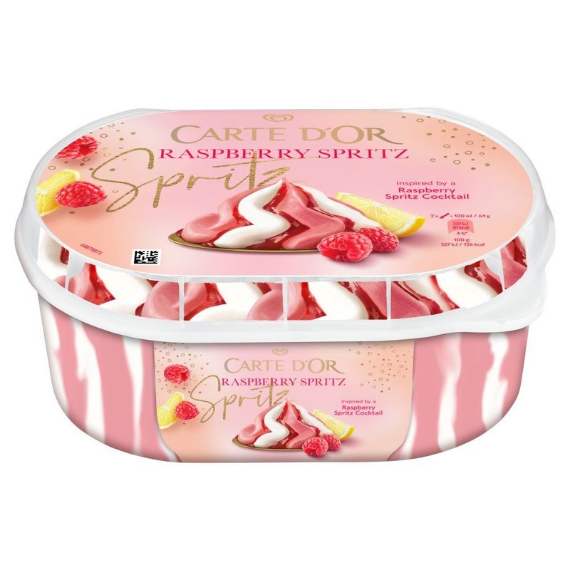 Lody Rapsberry Spritz CARTE D'OR 825 ml