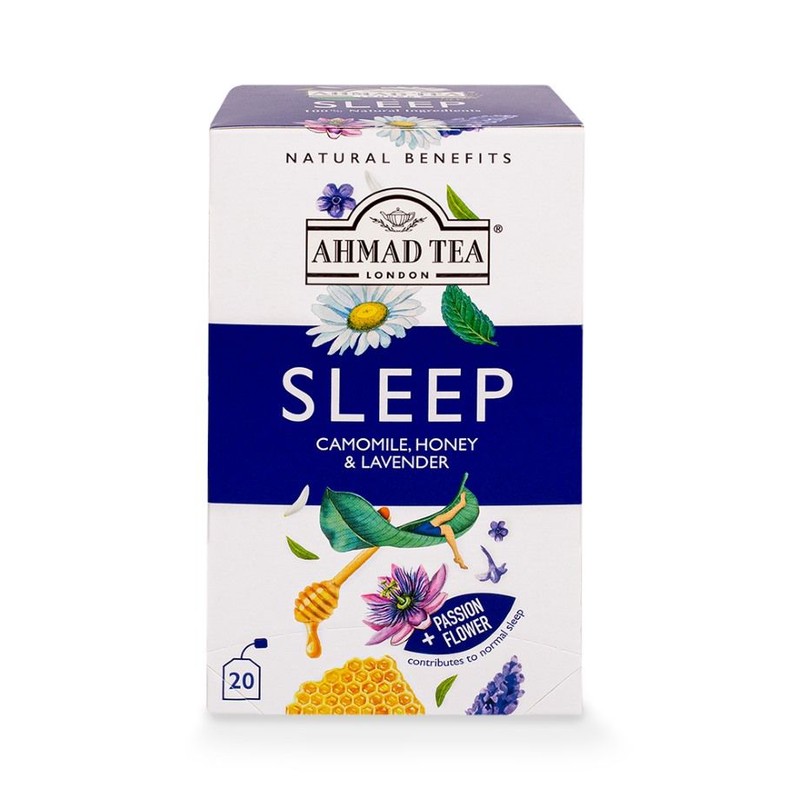 Herbata naturalna na dobry sen   Ahmad Tea 20 torebek