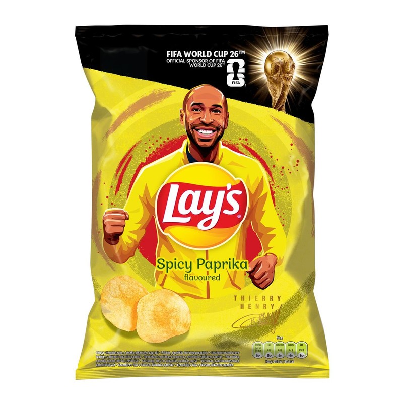Chipsy ziemniaczane o smaku pikantnej papryki Lay's 130 g