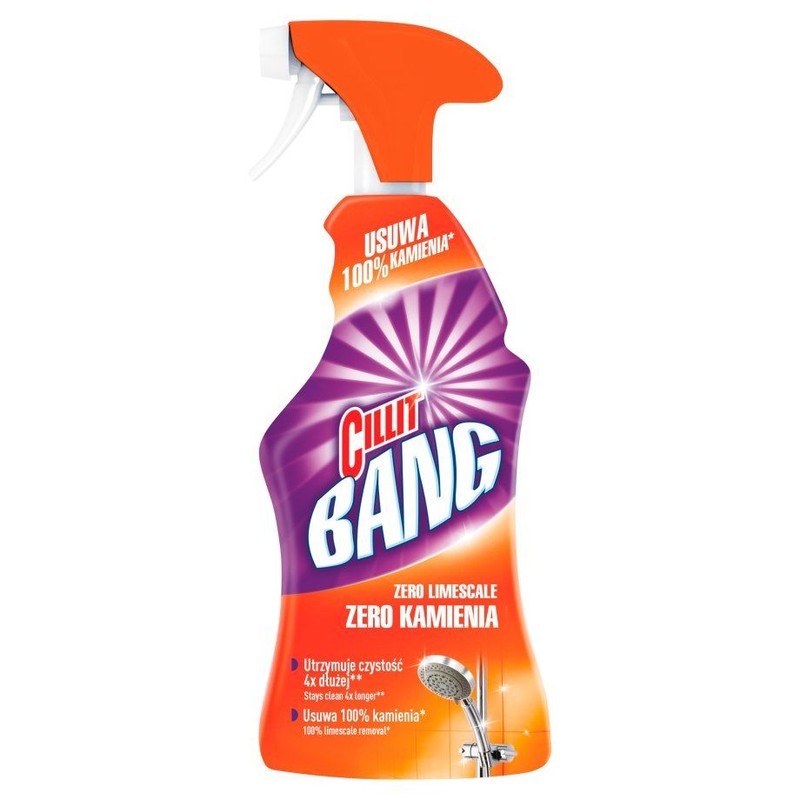 Zero Kamienia odkamieniacz do łazienki Cillit Bang  750 ml