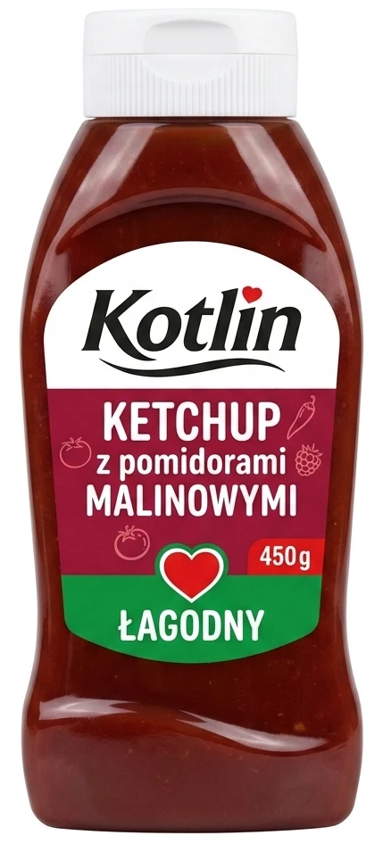 KOTLIN Ketchup z pomidorami malinowymi