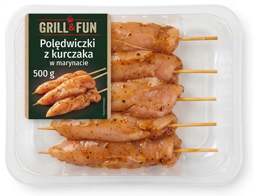 Polędwiczki z kurczaka w marynacie GRILL&FUN