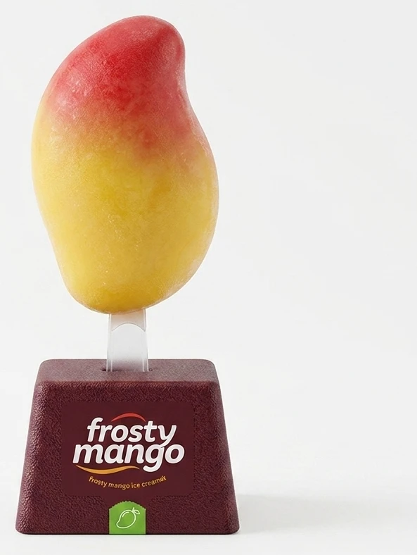 Lody w kształcie mango Frosty Mango
