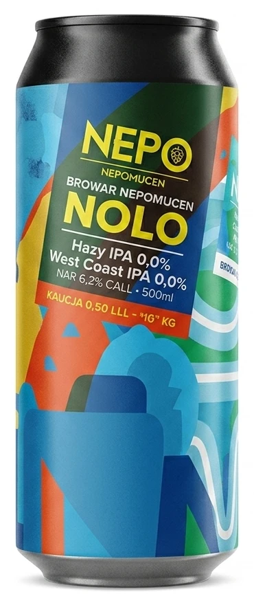Browar Nepomucen Hazy IPA lub West Coast IPA 0,0%