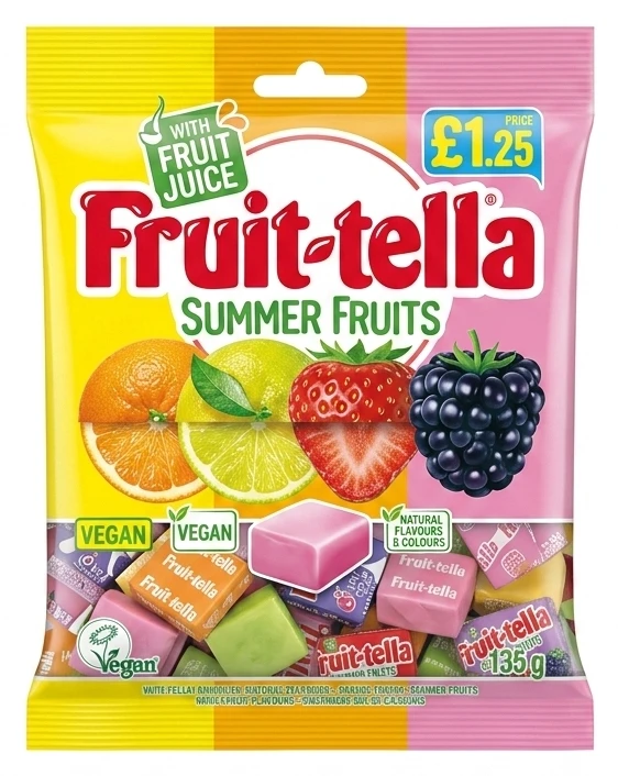 Fruit-tella Gumy rozpuszczalne