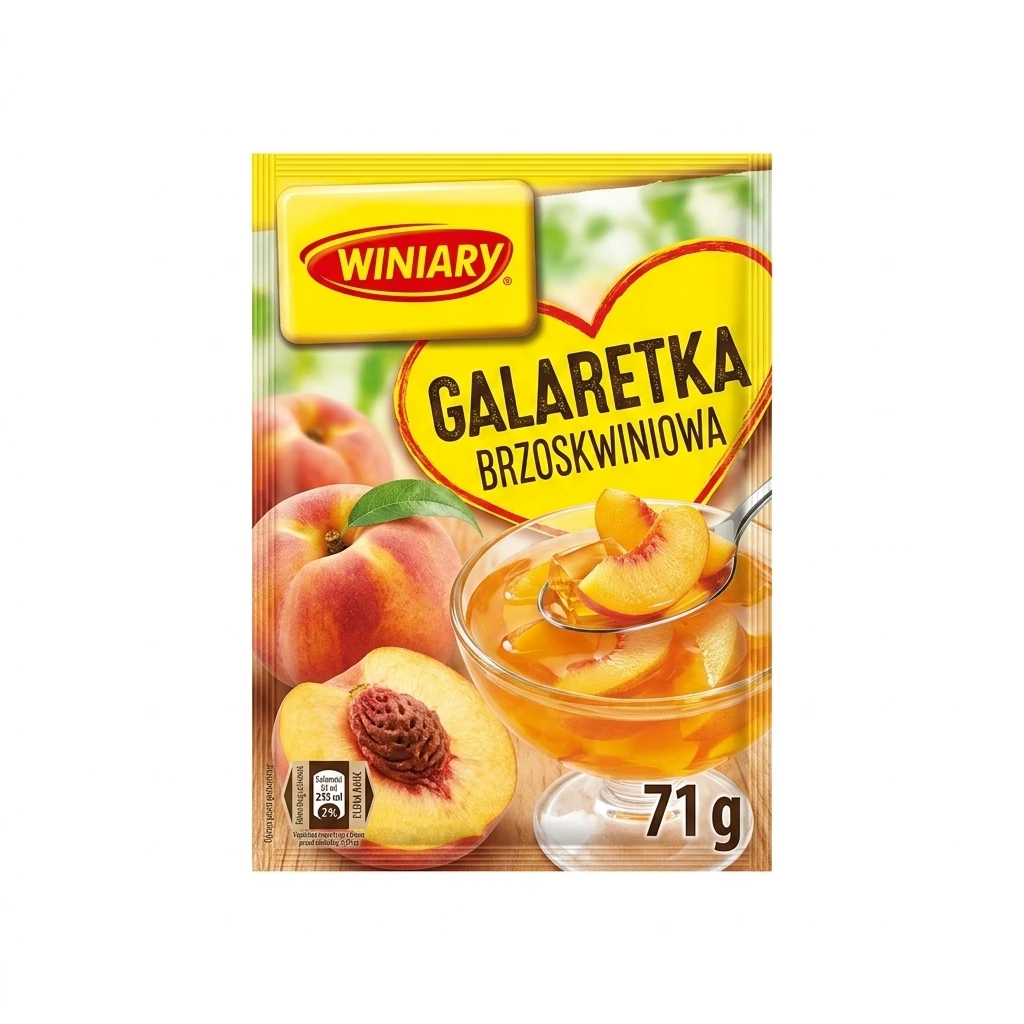 Galaretka brzoskwiniowa Winiary 71g