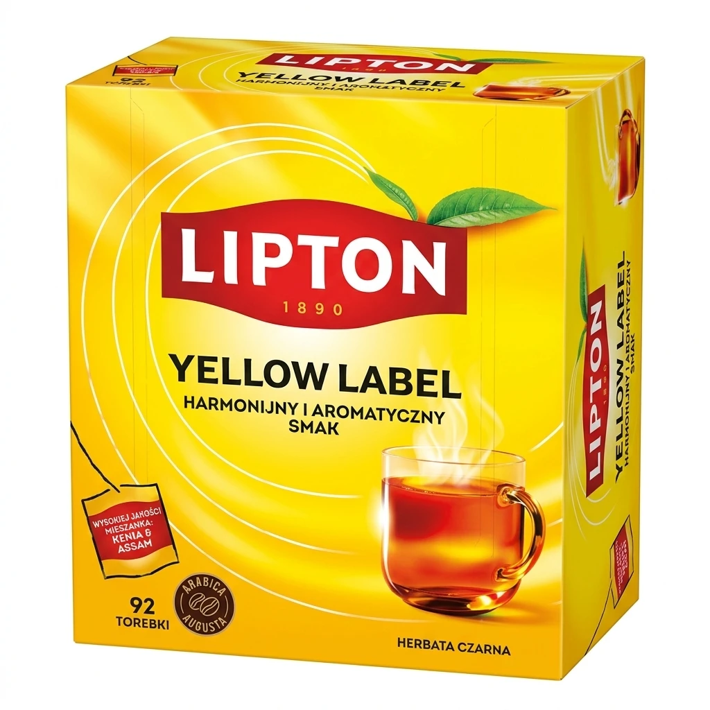 Herbata czarna ekspresowa Lipton 92x2g