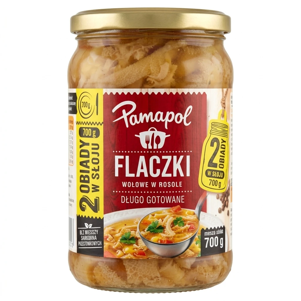 Flaki wołowe w rosole Pamapol 700g