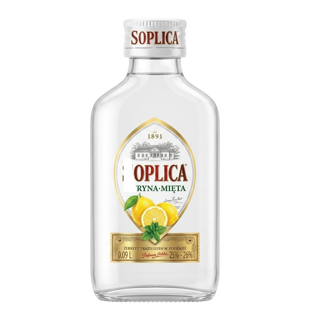 Likier Soplica cytryna mięta 90ml 25%
