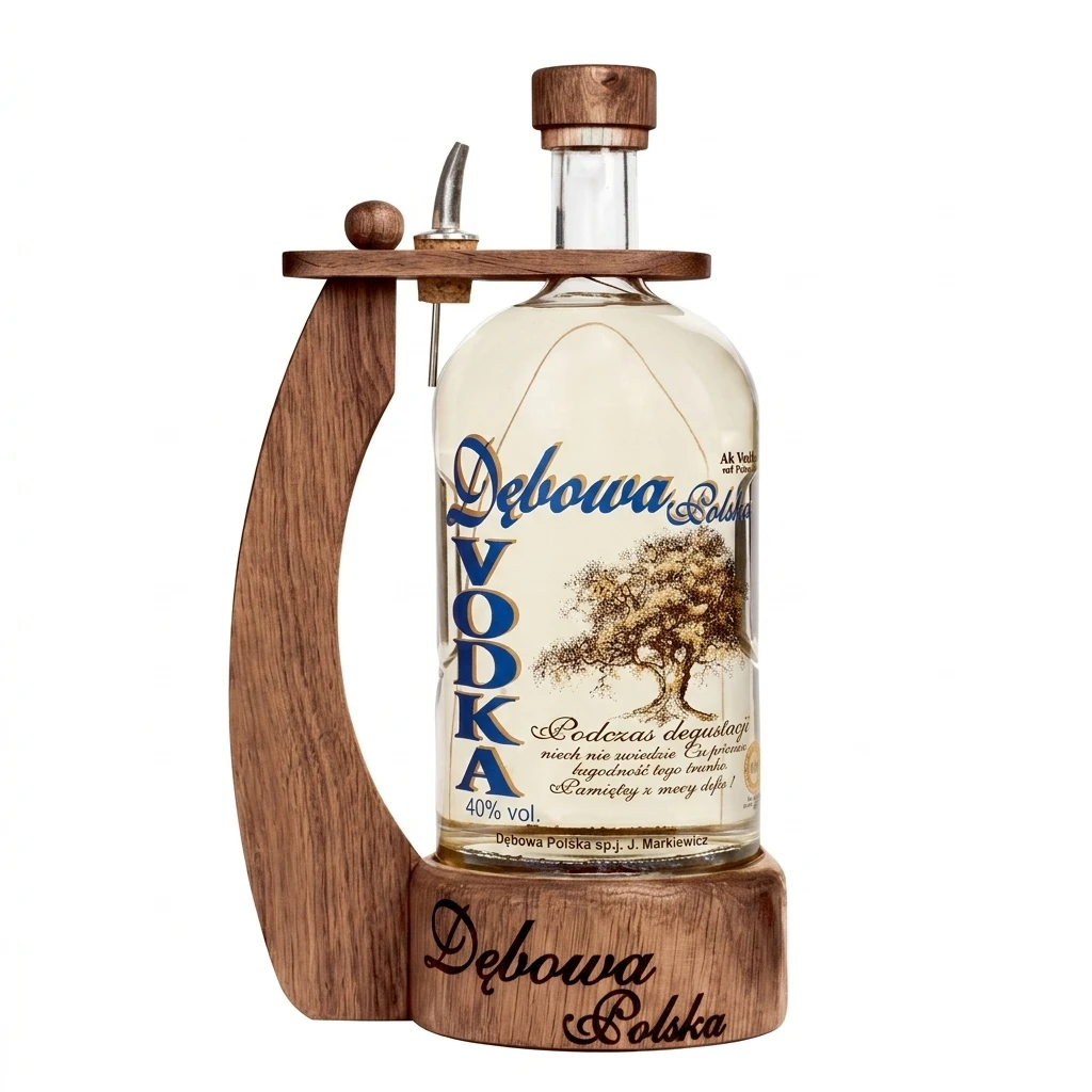 Wódka Dębowa Polska Vodka 1l 40% Ucho Dębowe