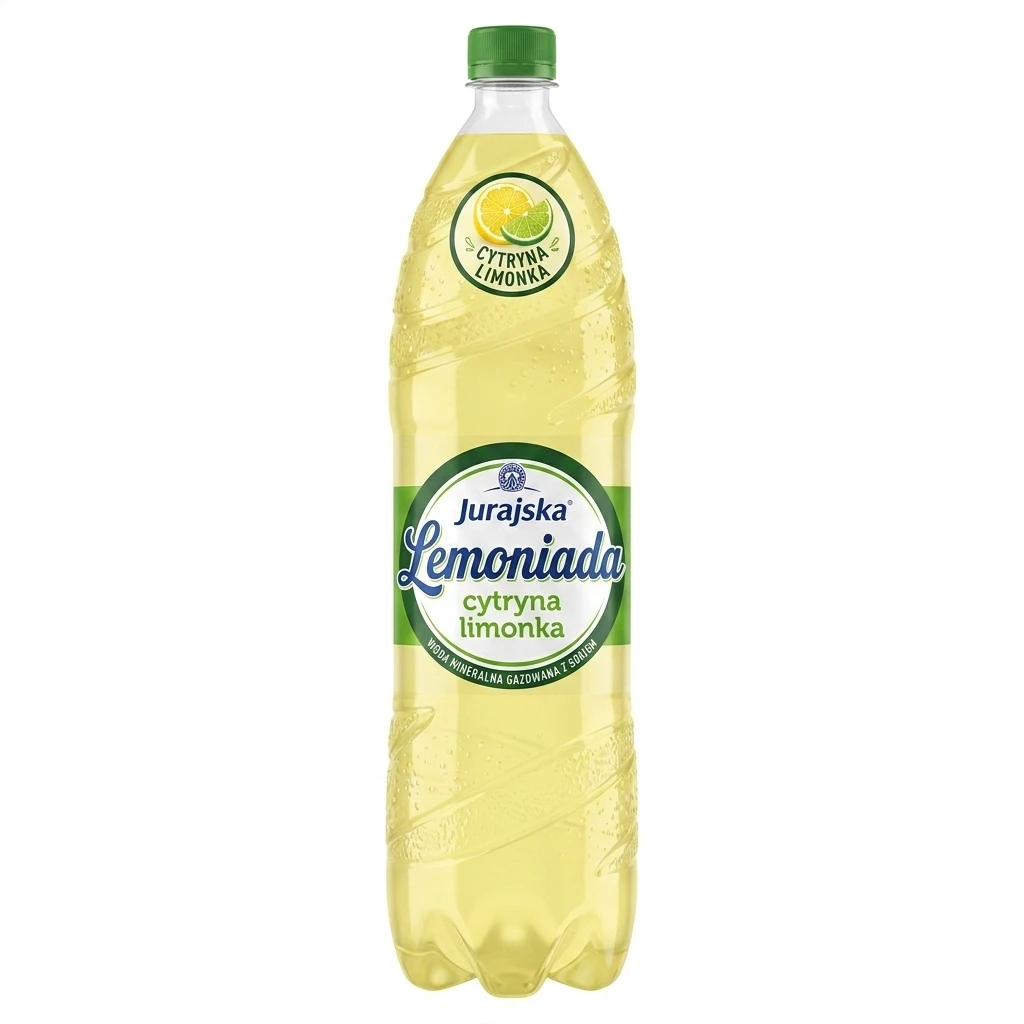 Lemoniada gaz. cytryna limonka Jurajska 1,5l