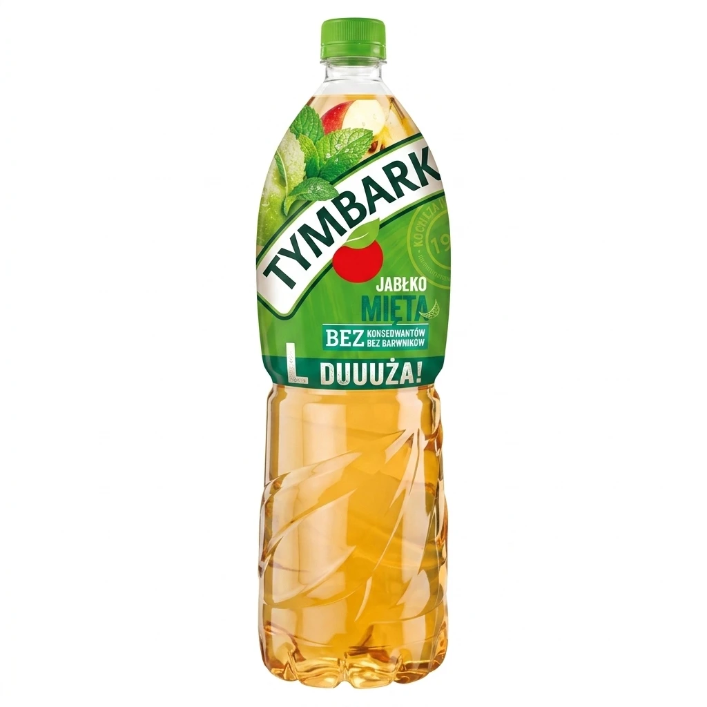 Napój Niegaz. Jabłko Mięta Tymbark Aseptic 2l