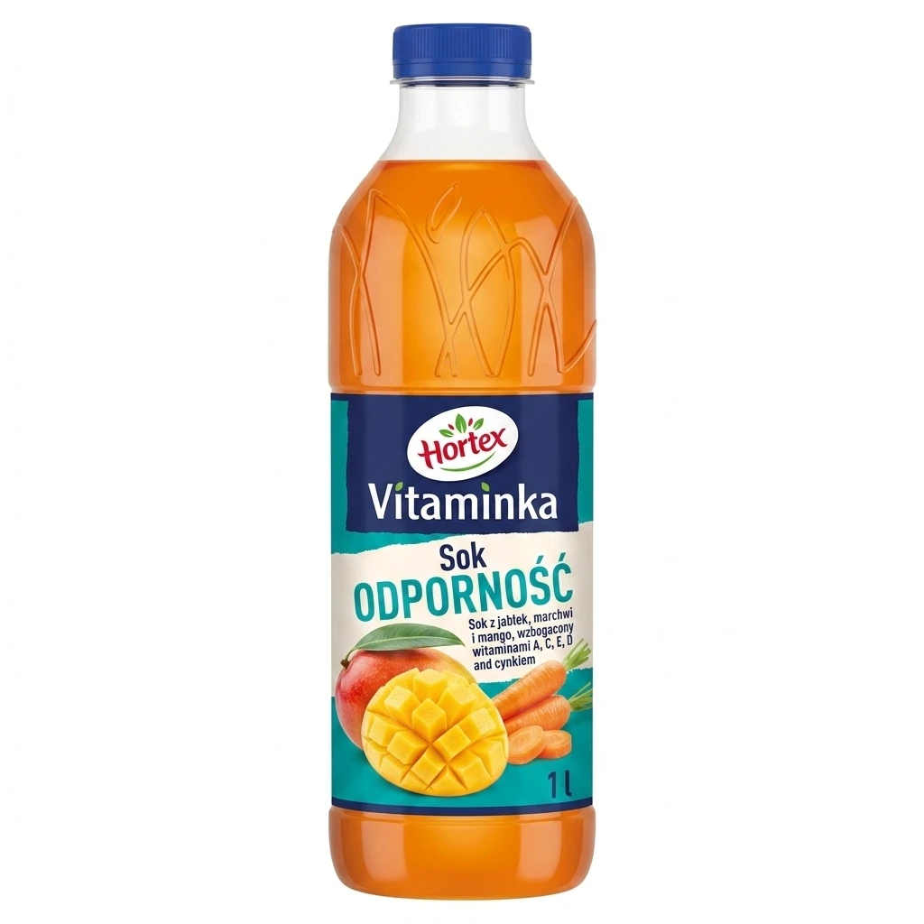 Sok marchew jabłko mango Vitaminka Hortex 1l