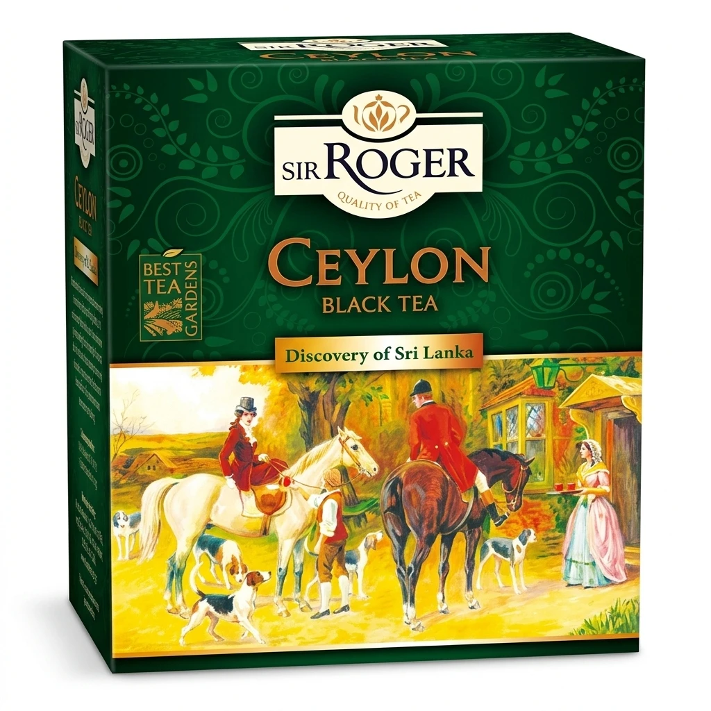 Herbata czarna ekspresowa Ceylon Roger 100x2g