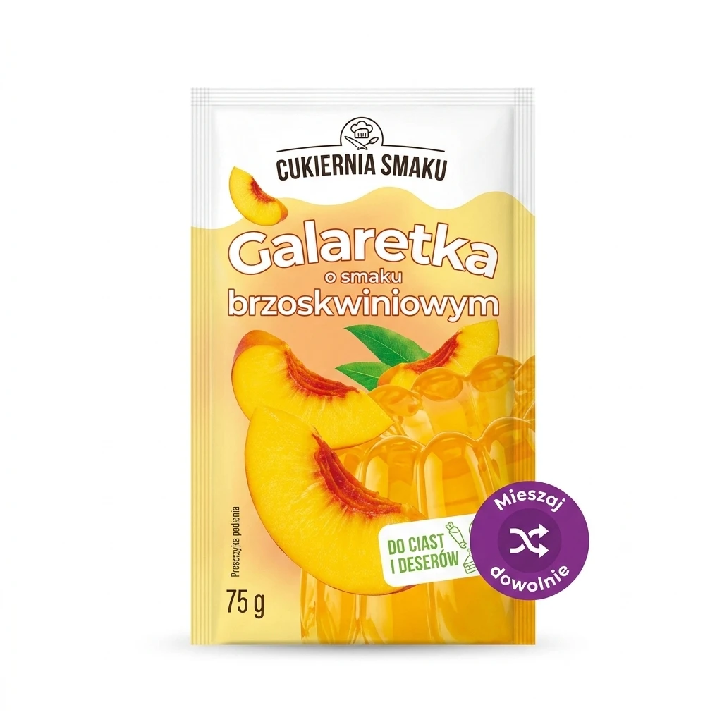 Galaretka brzoskwiniowa Cukiernia Smaku 75g