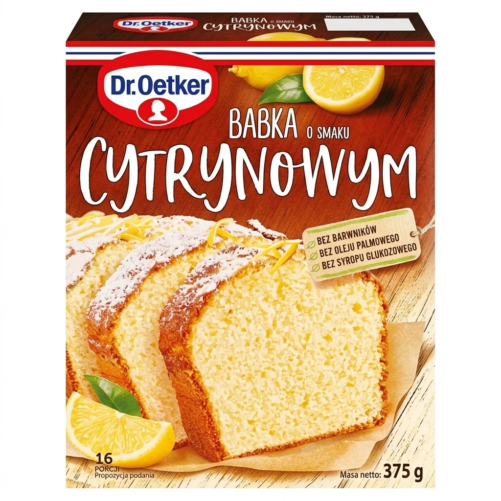 Babka cytrynowa Dr.Oetker 375g