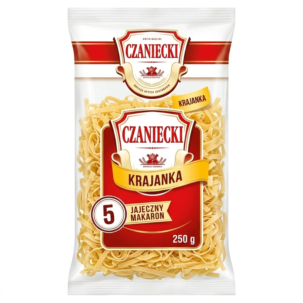Makaron 5 jaj. krajanka Czaniecki 250g