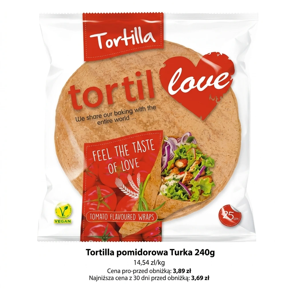 Tortilla pomidorowa Turka 240g