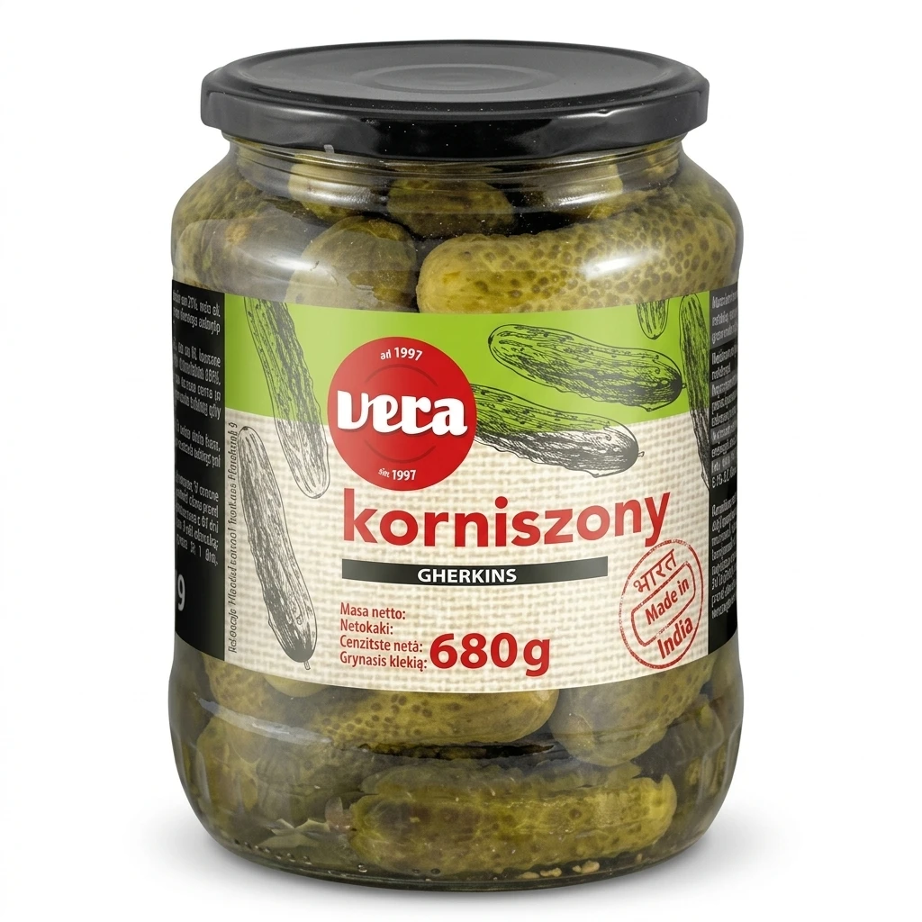 Korniszony Vera 680/370g