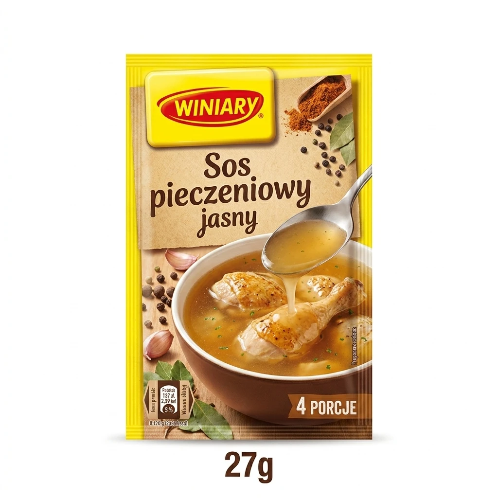 Sos pieczeniowy jasny Winiary 27g