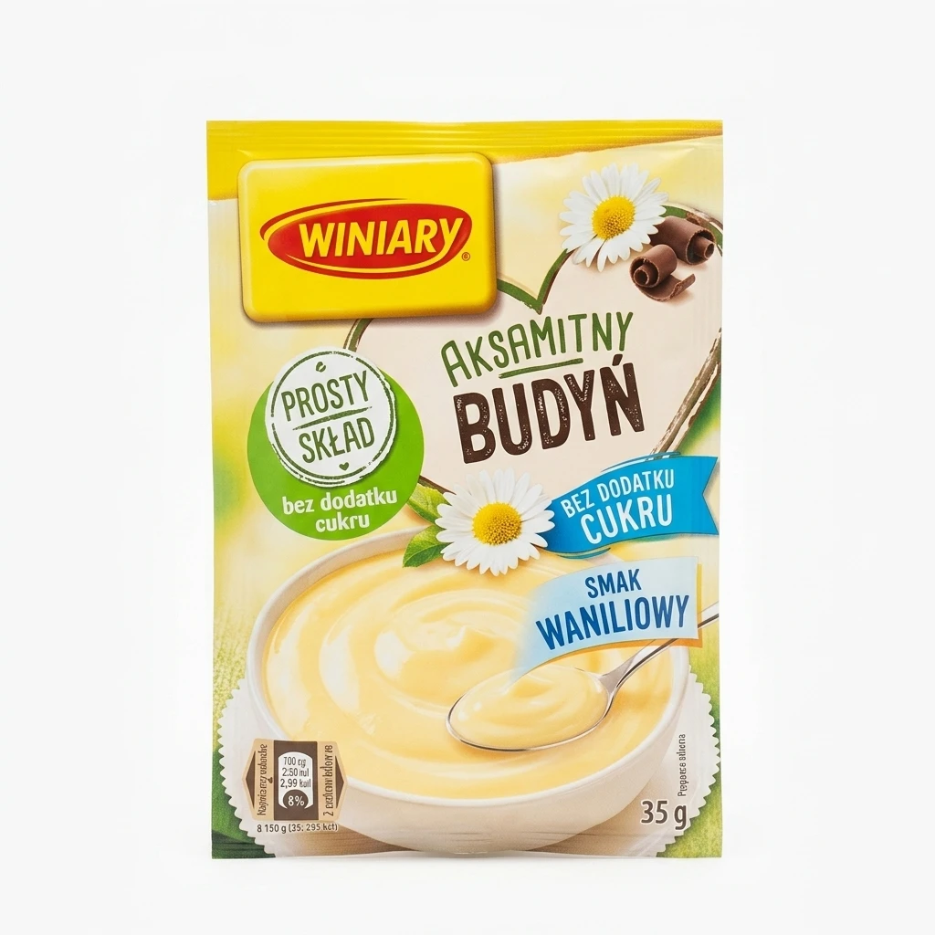 Budyń bez cukru waniliowy Winiary 35g