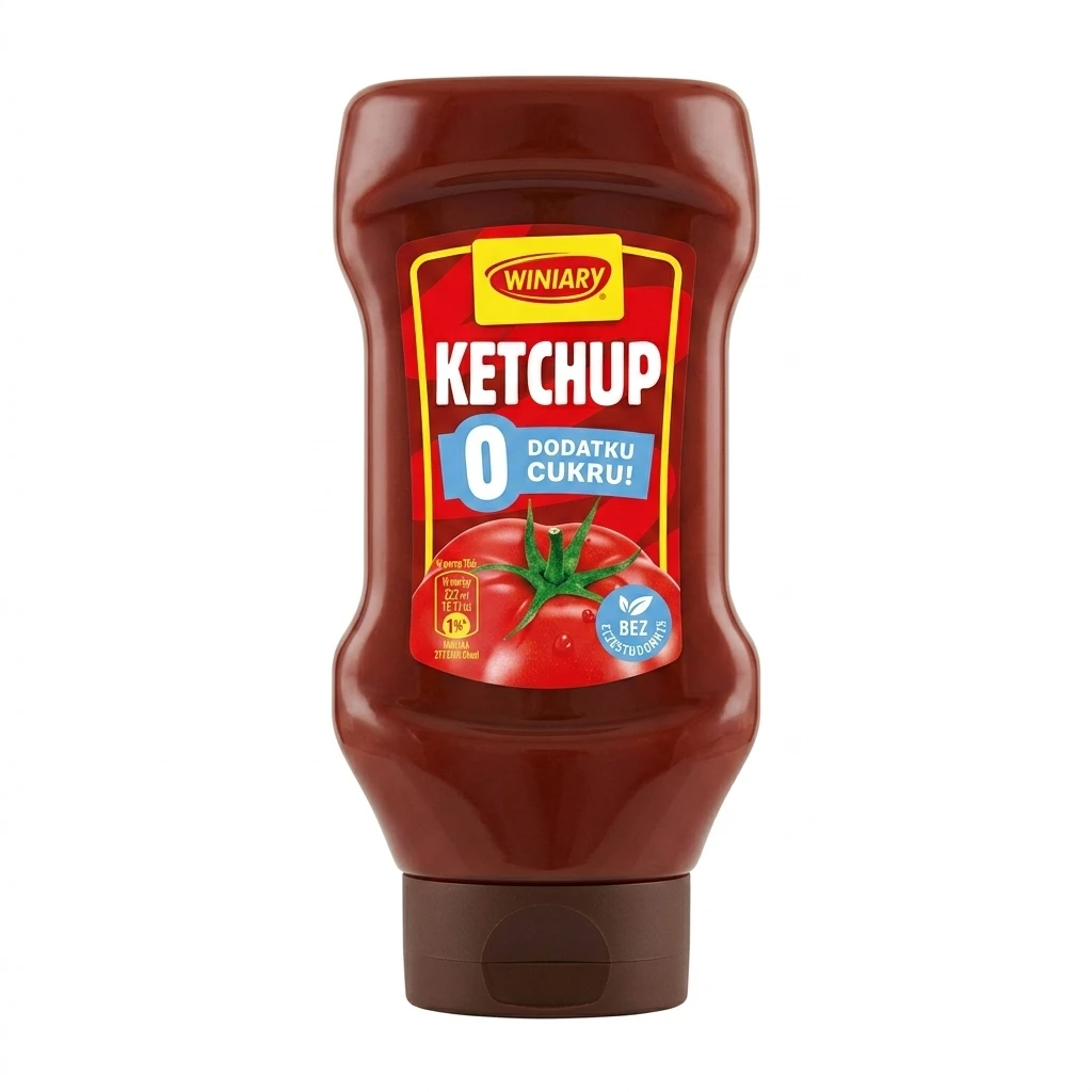 Ketchup bez dodatku cukru Winiary 410g