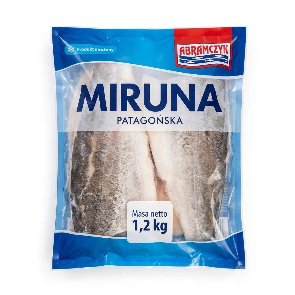 Miruna patagońska filet z/s Abramczyk 1,263/1,2kg