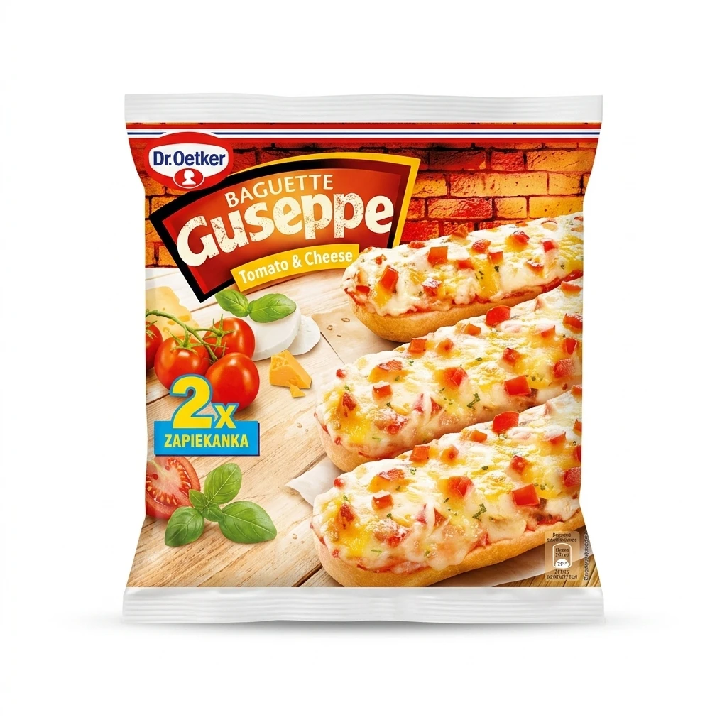 Zapiekanki tomato&cheese Guseppe Baguette 250g