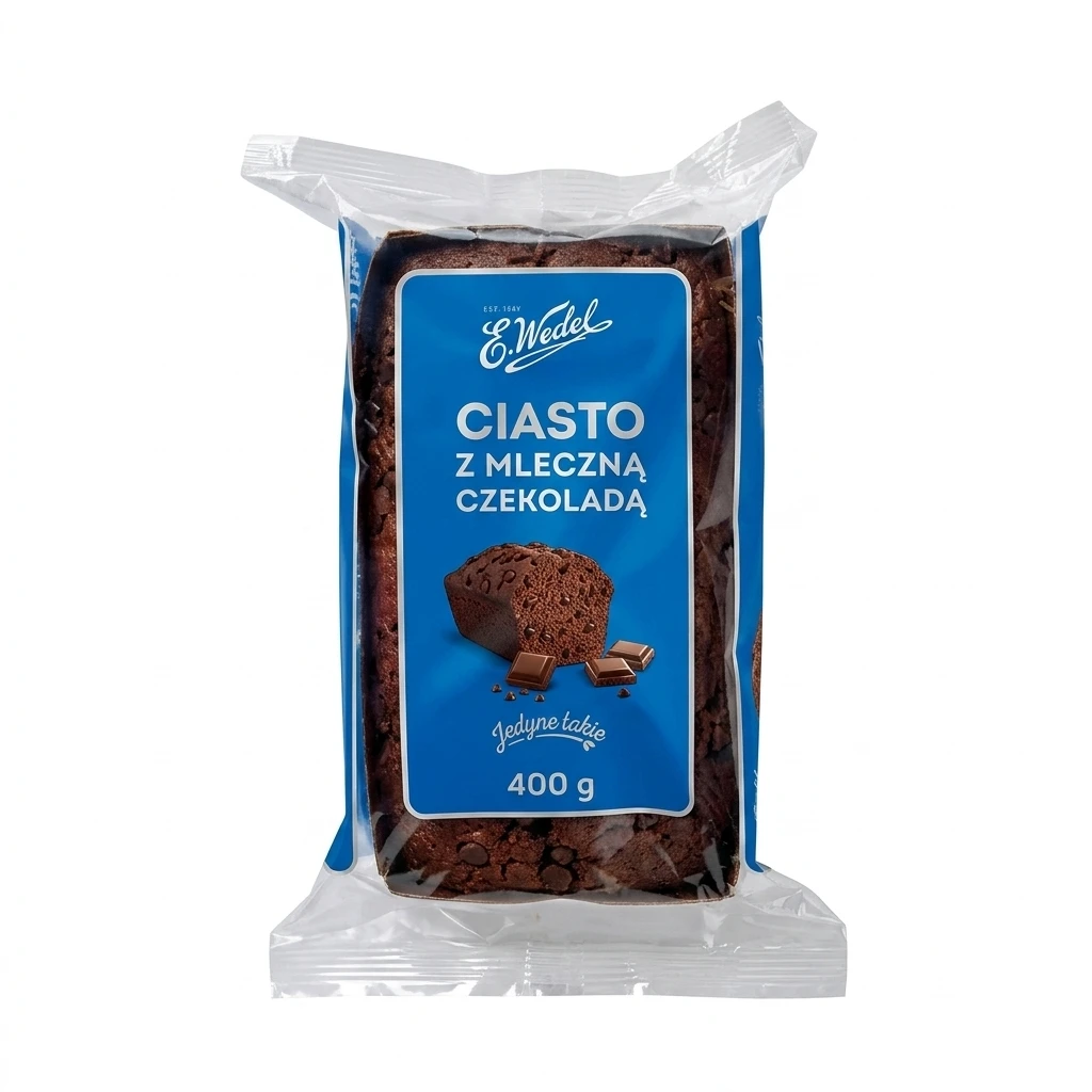Ciasto z mleczną czek Wedel 400g