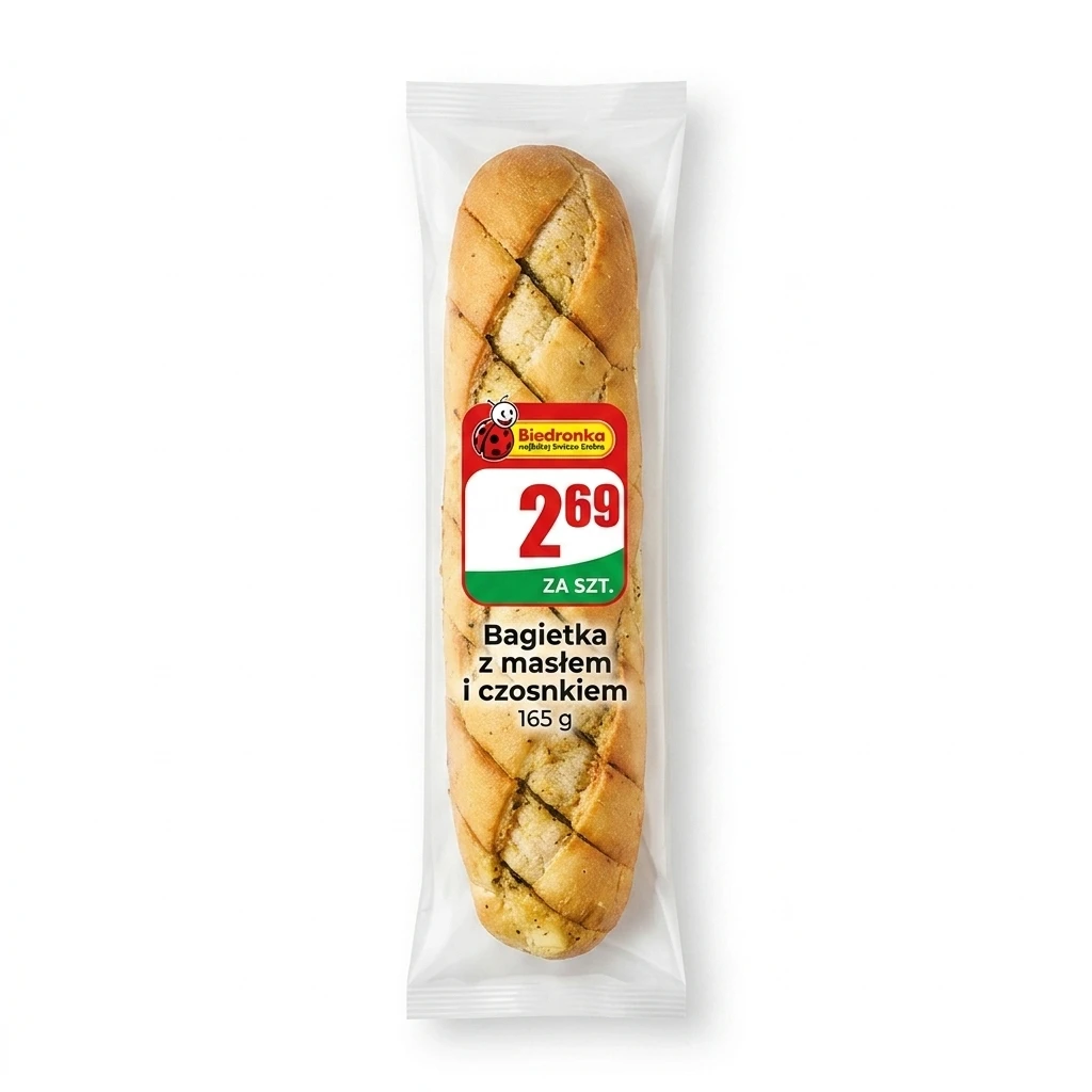 Bagietka z masłem i czosnkiem 165g