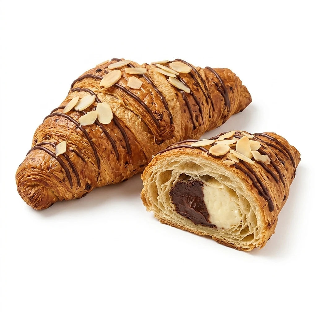 Croissant z nadz. orzech-kakao i o sm. wanilii 75g