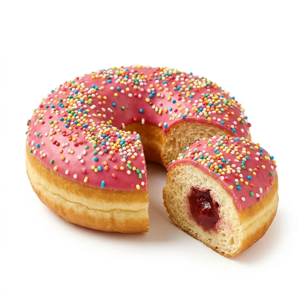 Pączek z nadz truskawkowym Stokson 85g