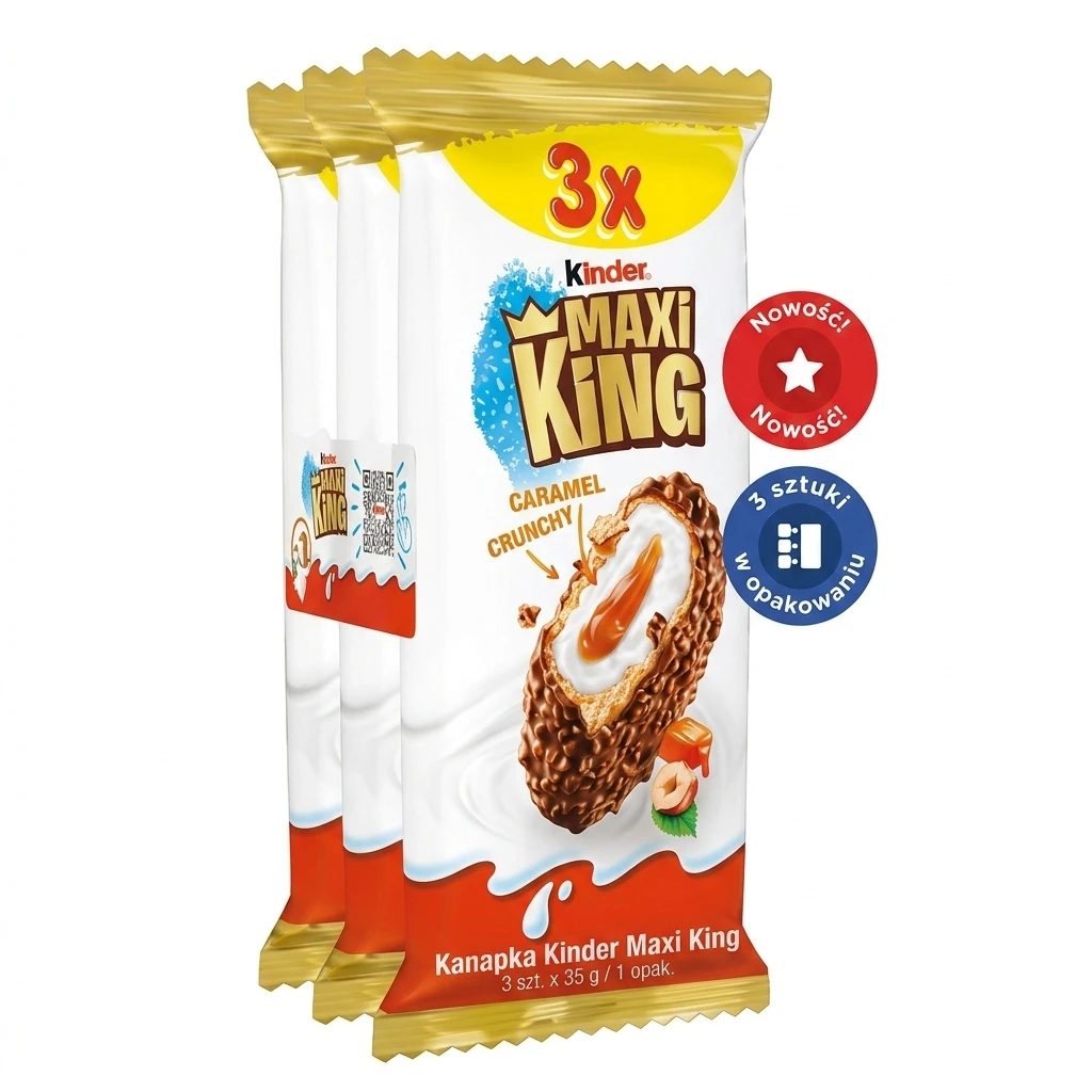 Kanapka Kinder Maxi King 3x35g