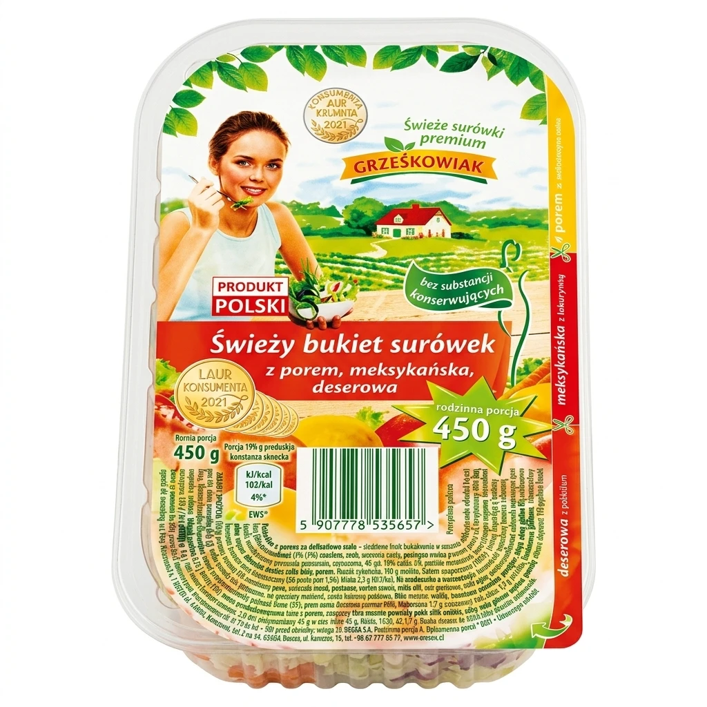 Surówki bukiet Grześkowiak 450g mix