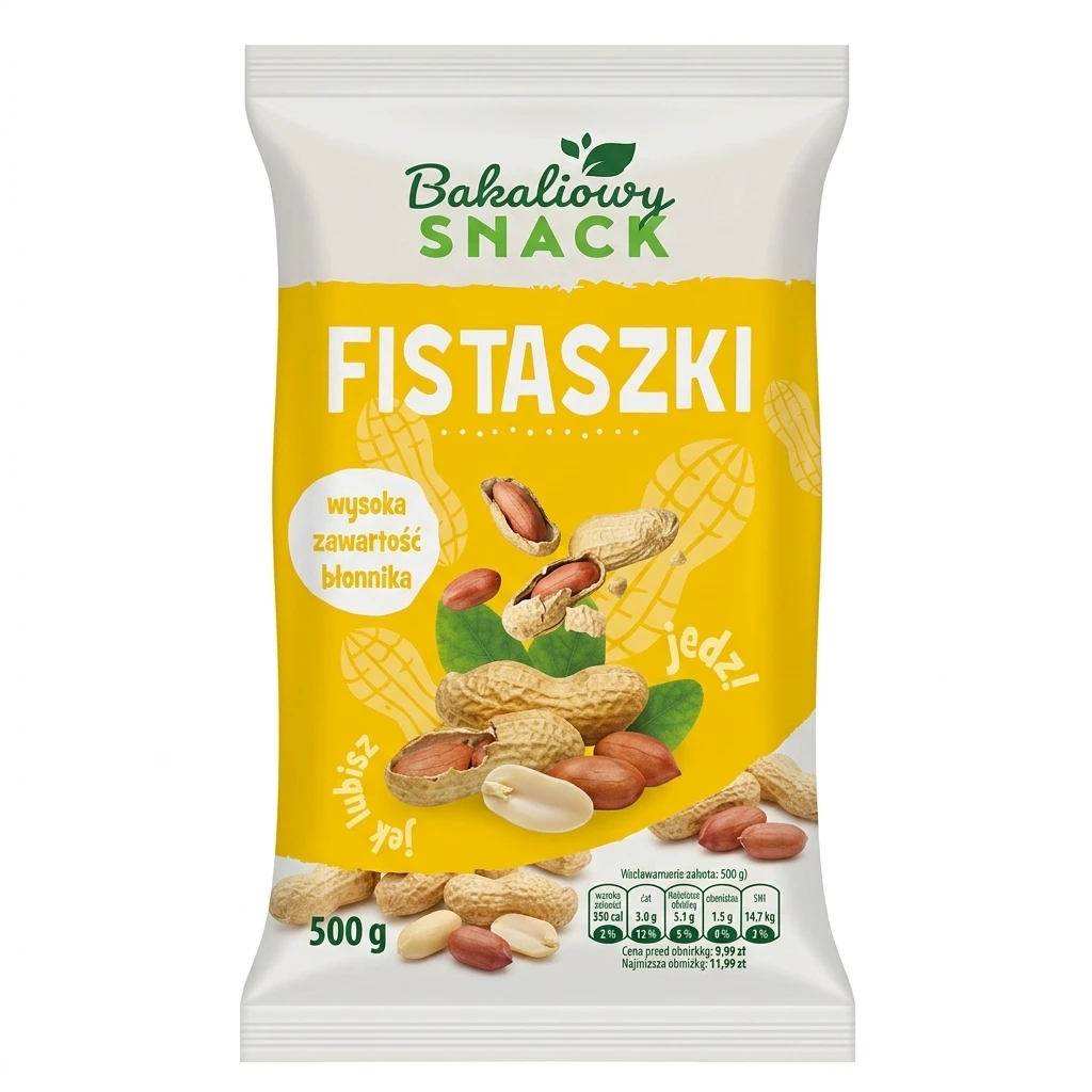 Fistaszki Bakaliowy Snack 500g