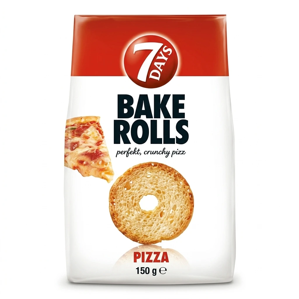 Bake Rolls pizza 7Days 150g