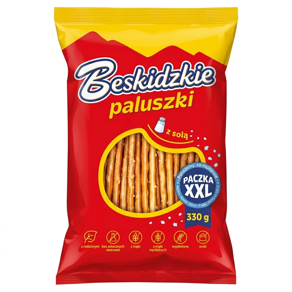 Paluszki z solą Beskidzkie 330g