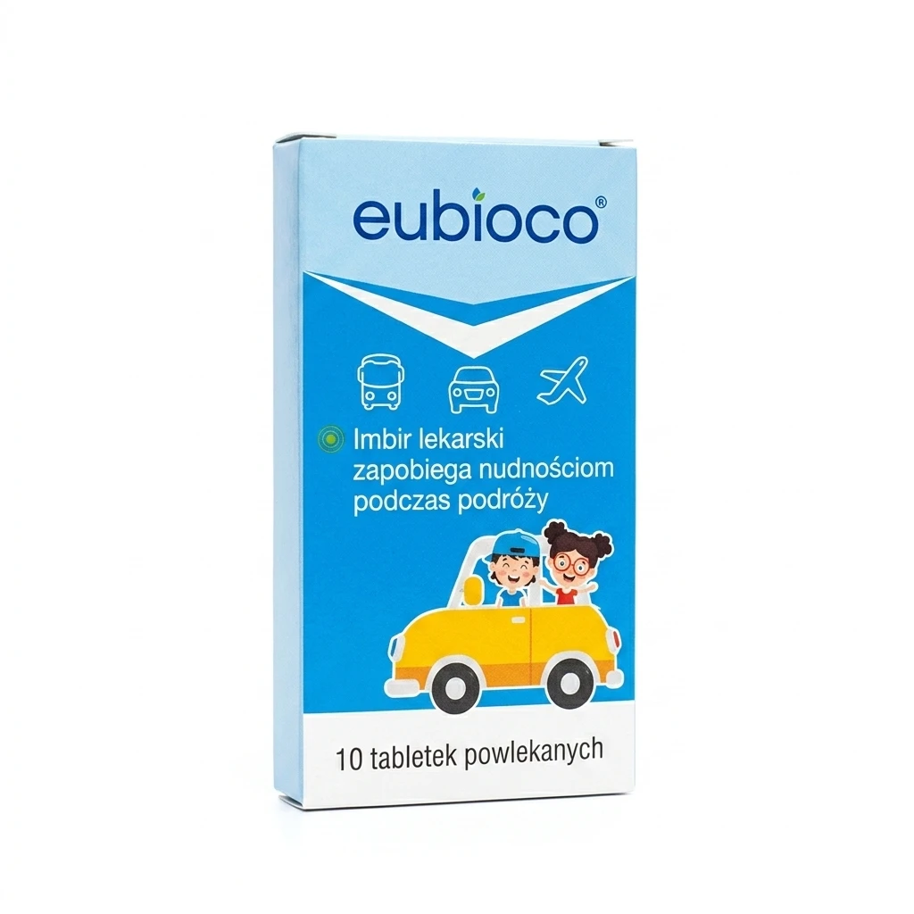 Tabletki w podróży Eubioco 10szt