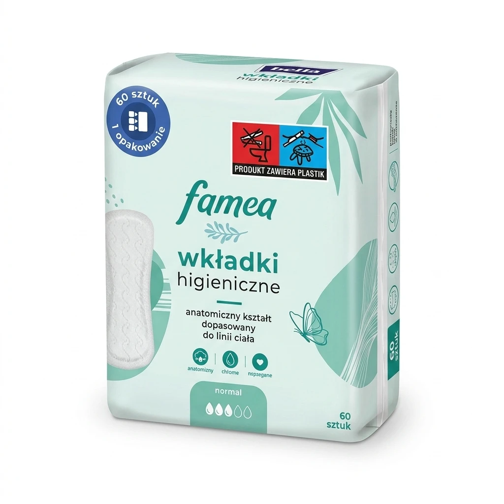 Wkładki hig. Famea 60szt