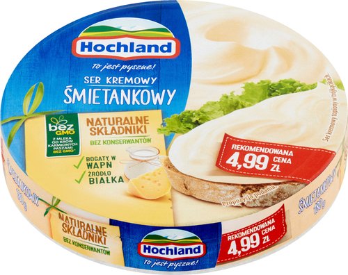 Ser topiony kremowy Hochland