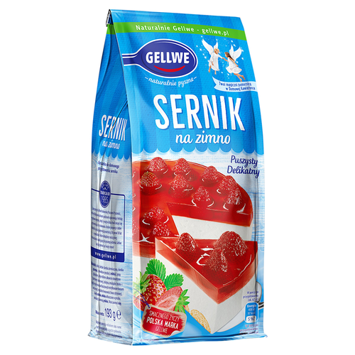 Ciasto Sernik na zimno Gellwe
