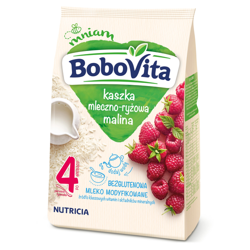 Kaszka mleczno-ryżowa Bobovita