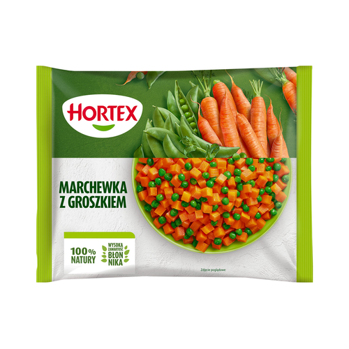 Marchewka z groszkiem Hortex